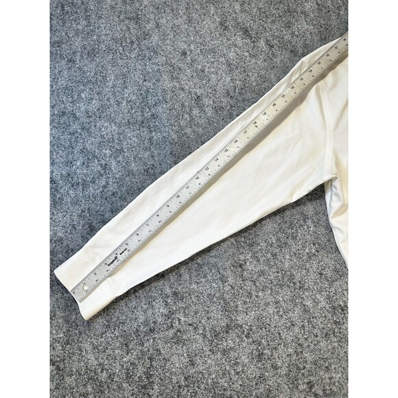 John W Nordstrom Mens Dress Shirt Size 34 35 White Cotton Long Sleeve Office - Picture 6 of 12